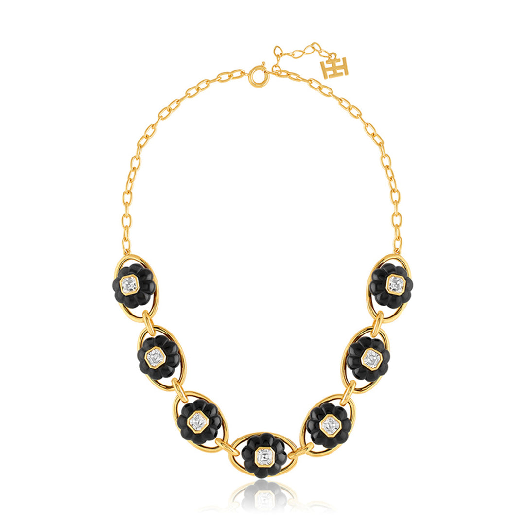 Midnight Garden Collar Necklace