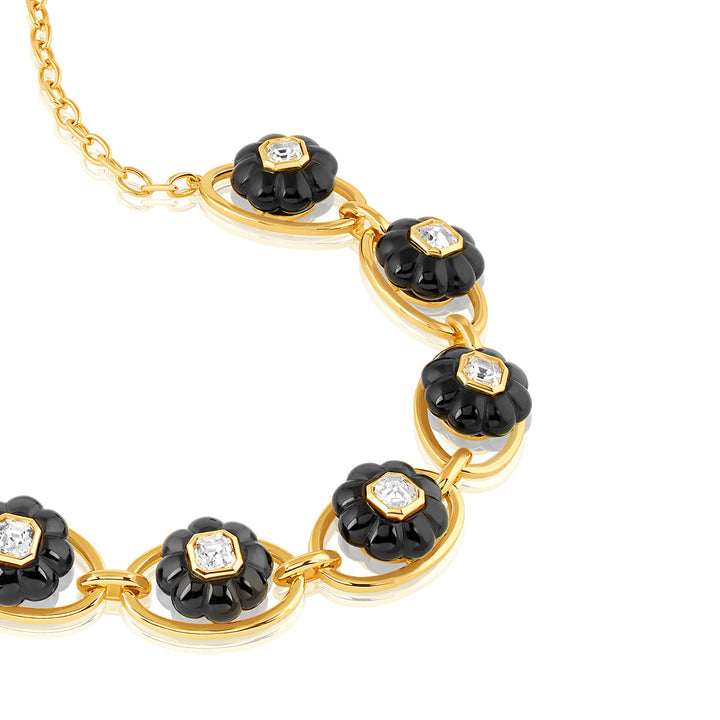 Midnight Garden Collar Necklace