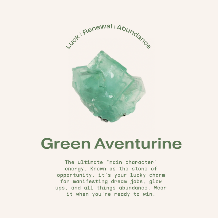 Green Aventurine Pendant Necklace