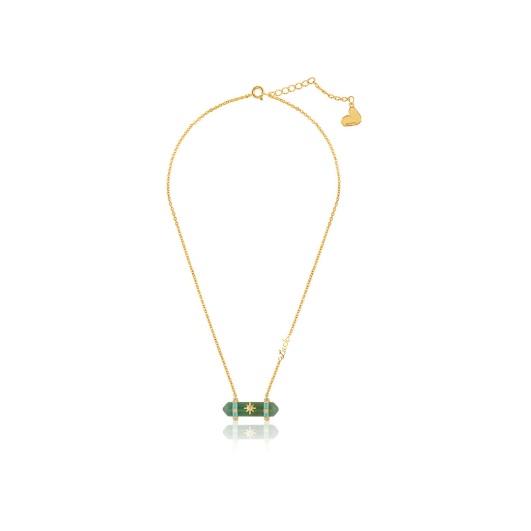 Green Aventurine Pendant Necklace