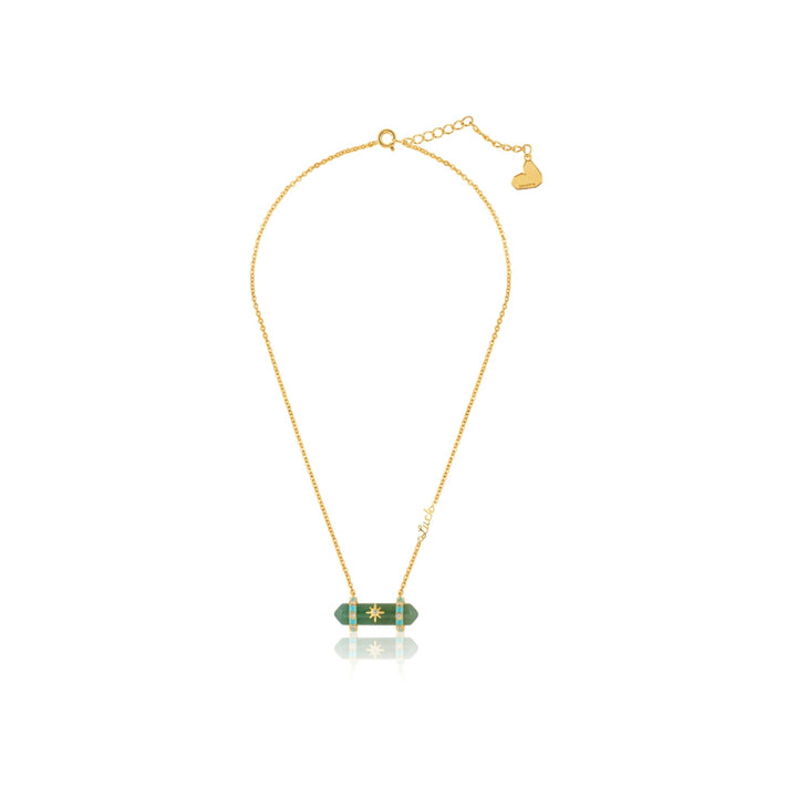 Green Aventurine Pendant Necklace