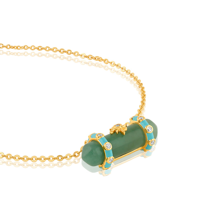 Green Aventurine Pendant Necklace