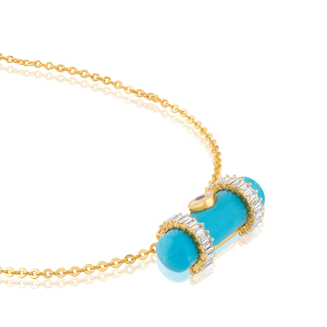 Turquoise Pendant Necklace