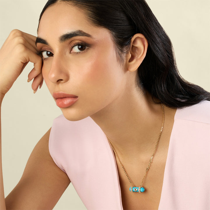 Turquoise Pendant Necklace