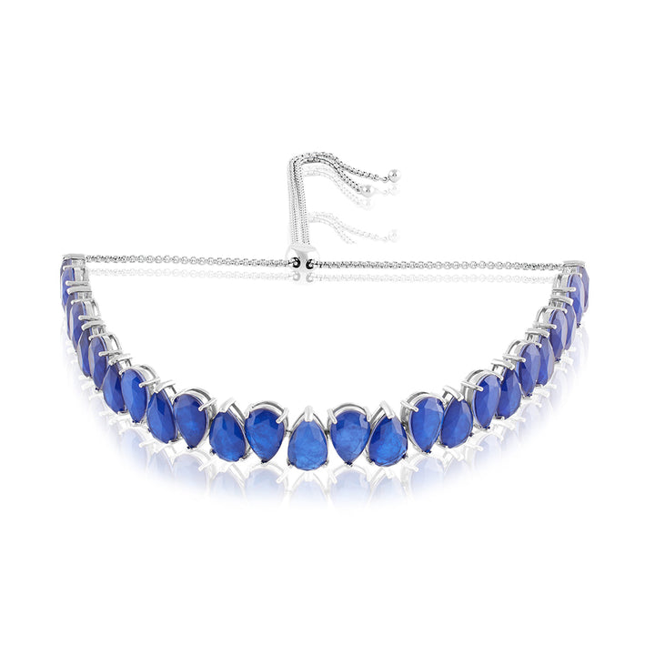 Elysian Sapphire Choker Necklace