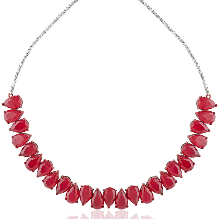 Elysian Ruby Choker Necklace