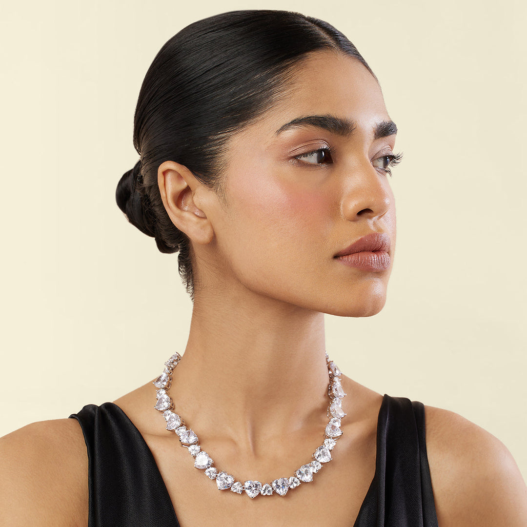 Radiant Resurgence Tennis Collar Necklace