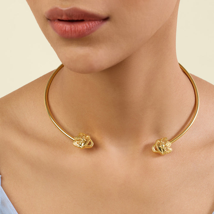 Aurel Solid Collar Necklace 