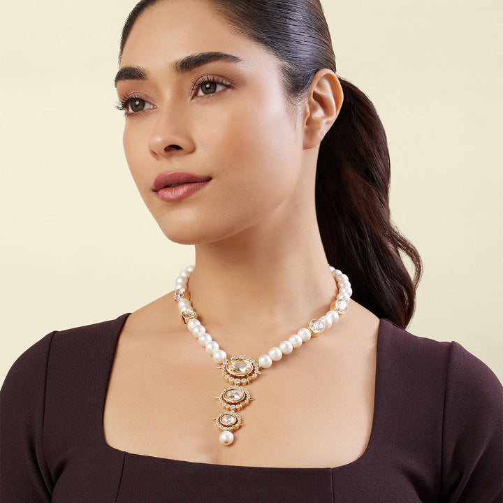 Scorpius Pearl Necklace 