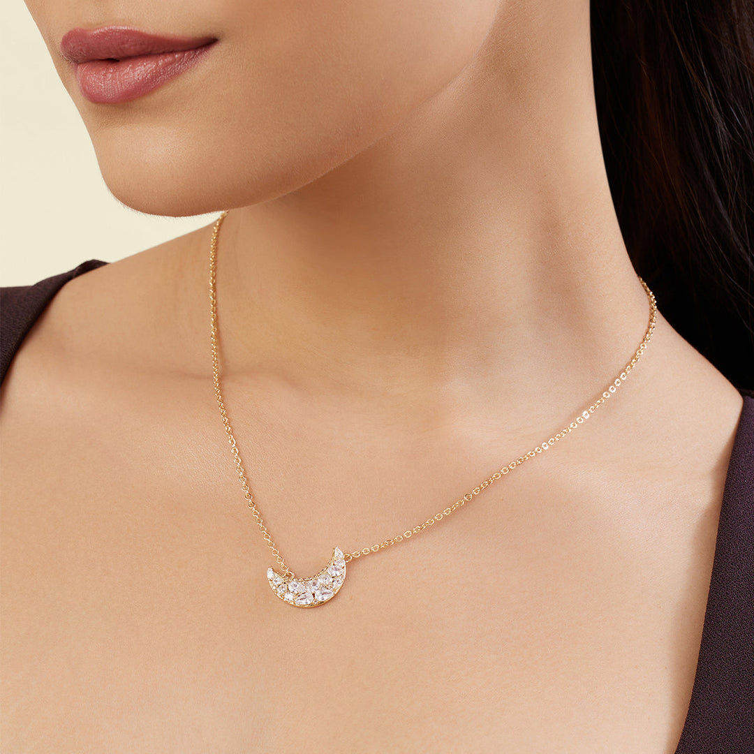 Lune Pendant Necklace 