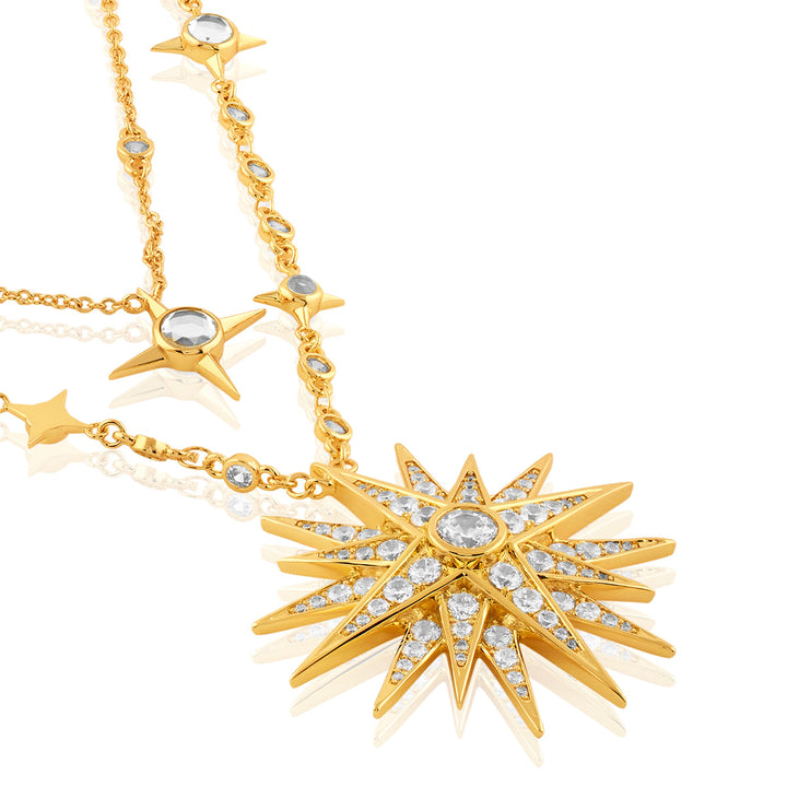 Starfall Layered Necklace 