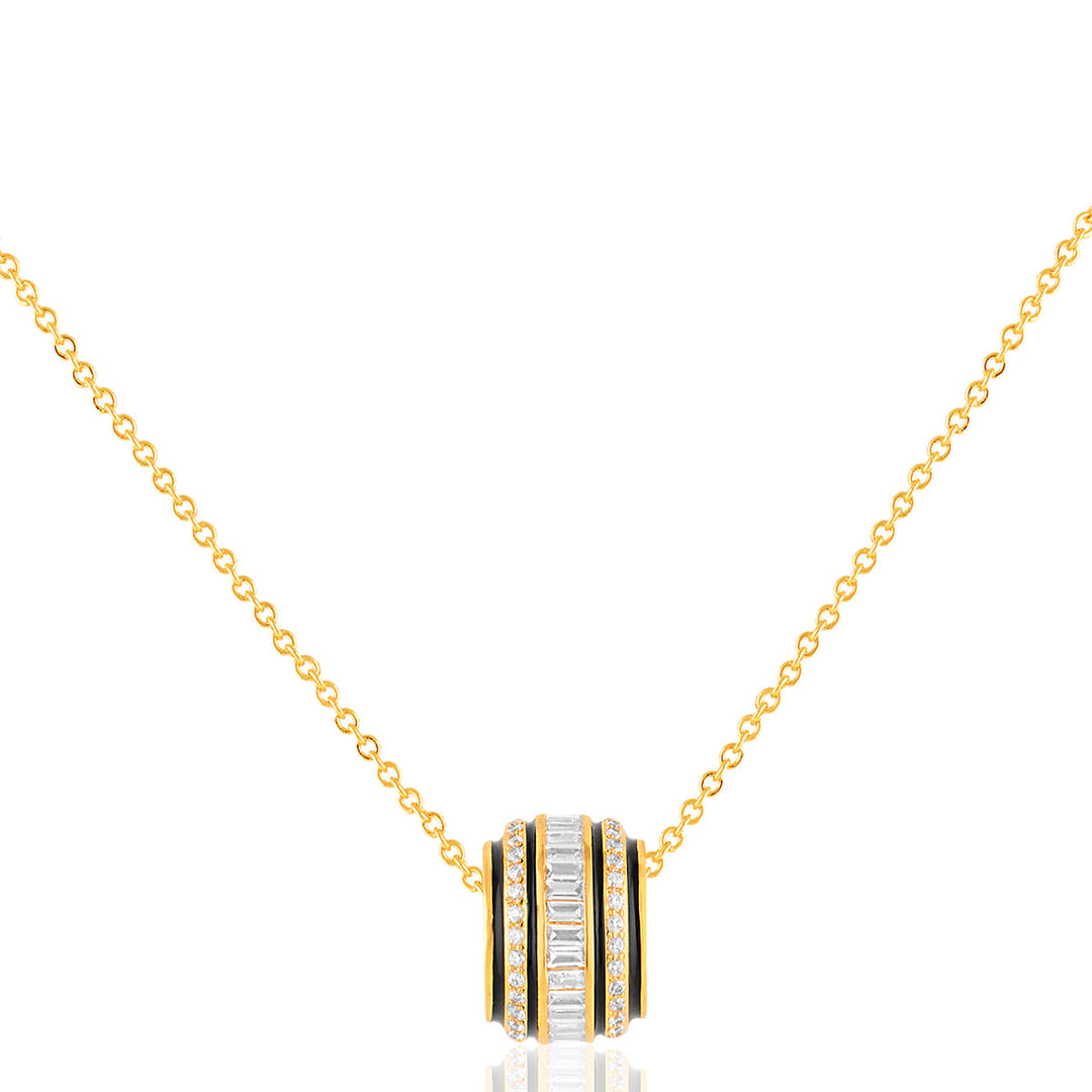 Mindora Pendant Necklace In 18Kt Gold Plated