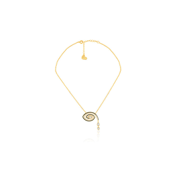Intuita Pendant Necklace  In 18Kt Gold Plated
