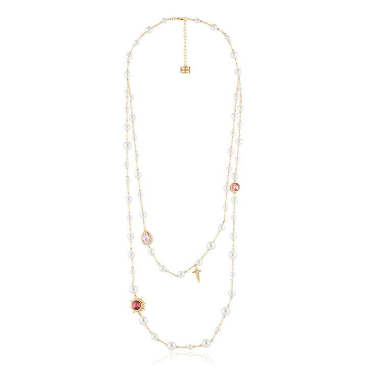 Nightspell Layered Long Necklace