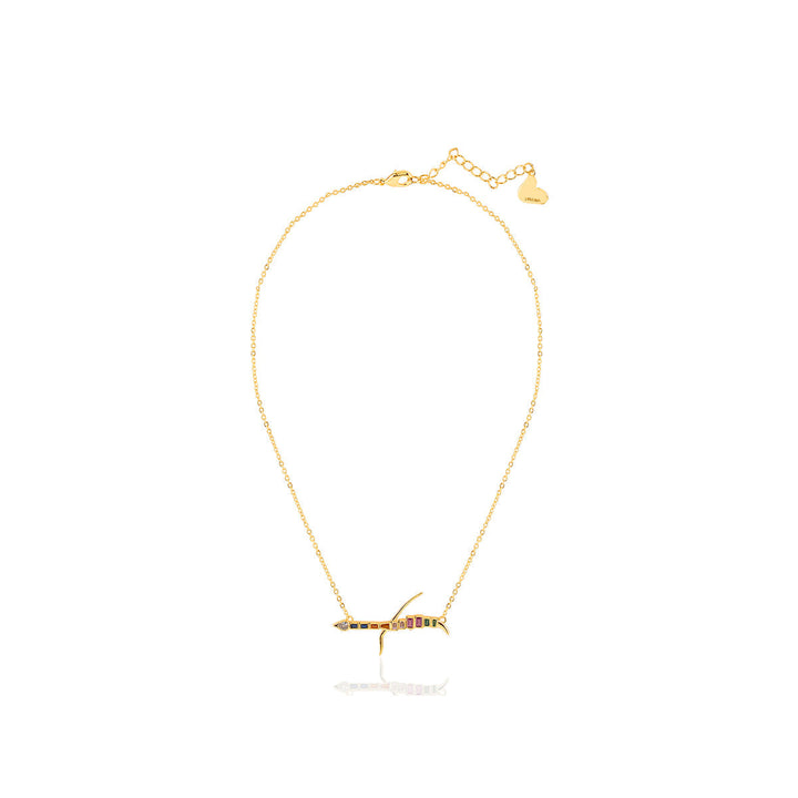 Hamsi Multi-coloured Pendant Necklace