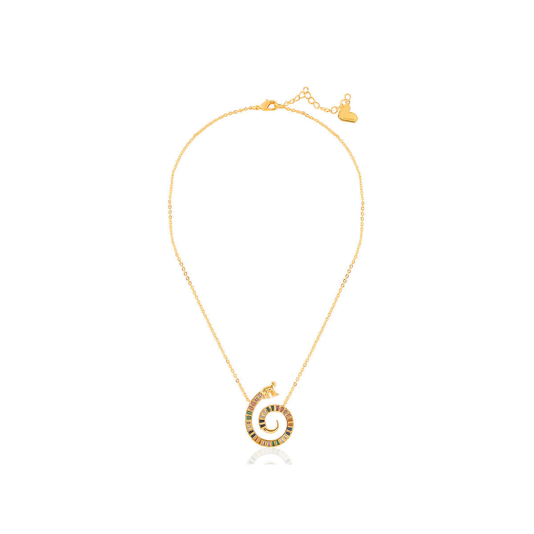 Vaanar Multi-coloured Pendant Necklace