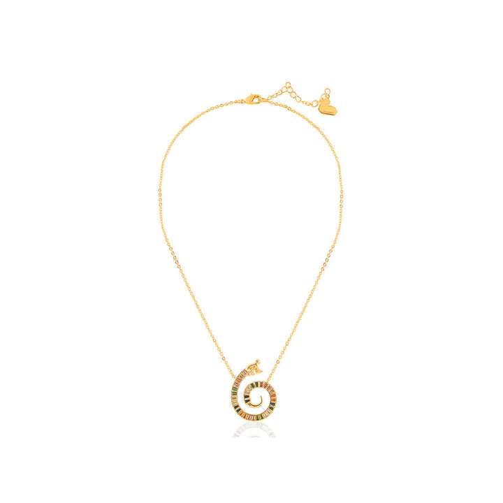 Vaanar Multi-coloured Pendant Necklace