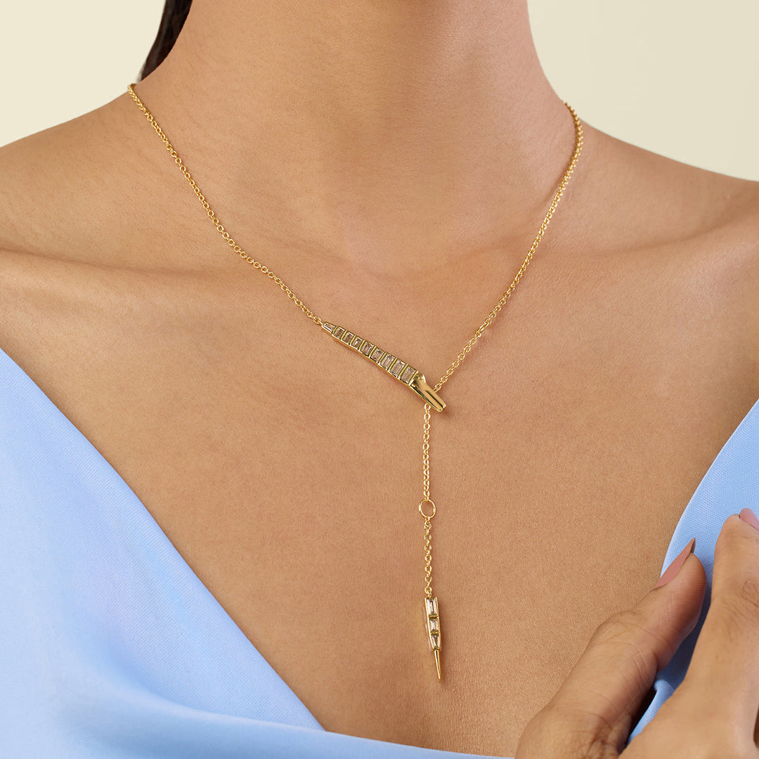 Vaasuki Y Necklace