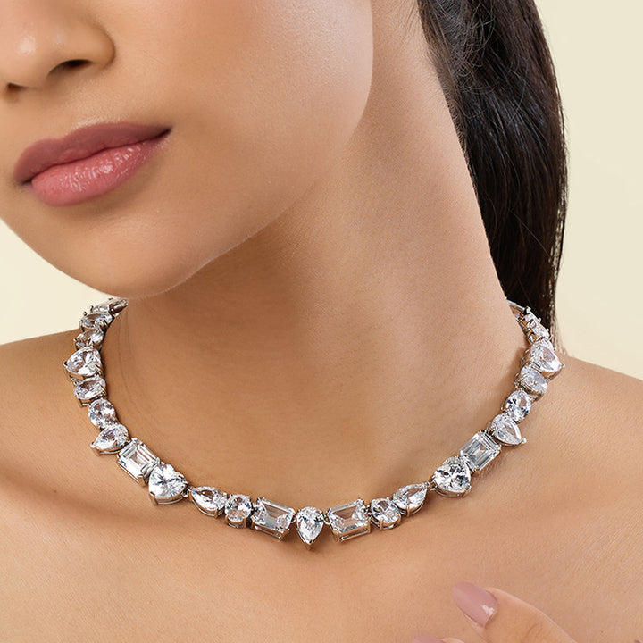 Rosalie Opaline Collar Necklace