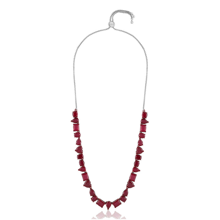 Vivienne Ruby Collar Necklace