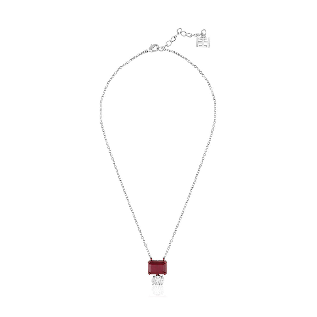 Marquise Ruby Pendant Necklace