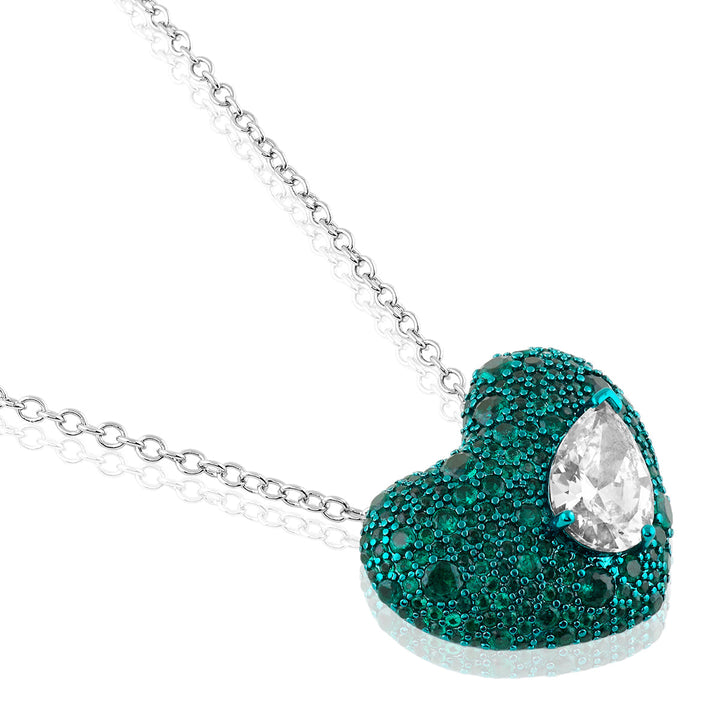 Isolde Emerald Pendant Necklace