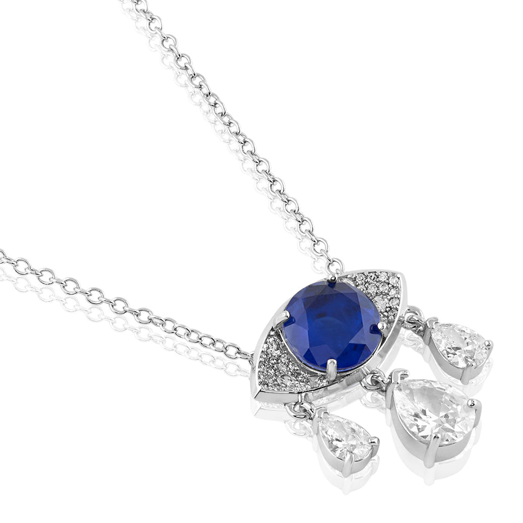 Mirabelle Sapphire Pendant Necklace