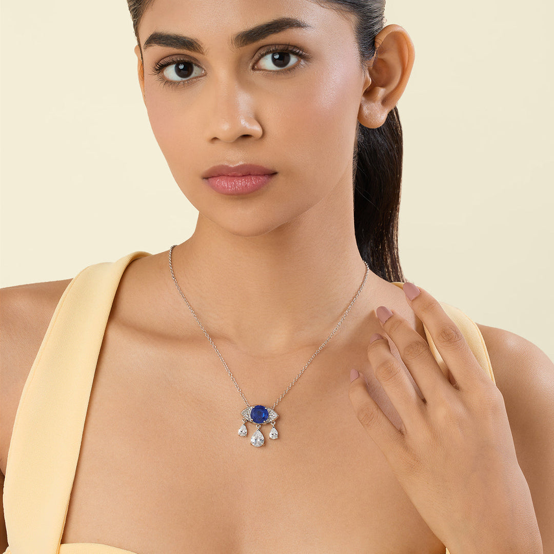 Mirabelle Sapphire Pendant Necklace