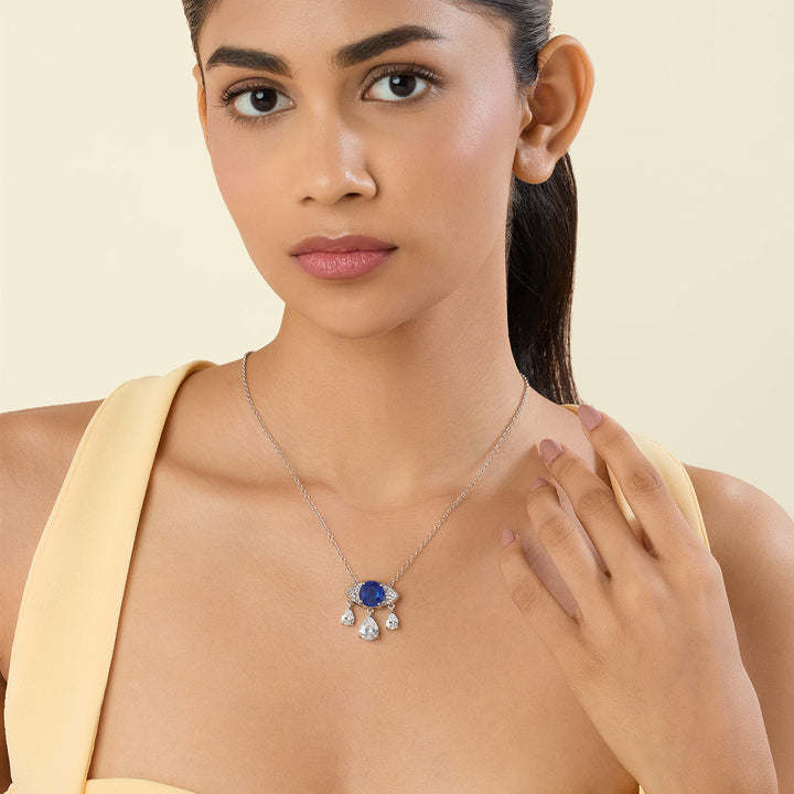 Mirabelle Sapphire Pendant Necklace