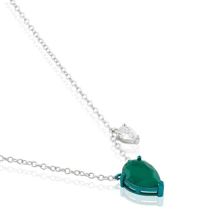 Alouette Emerald Pendant Necklace