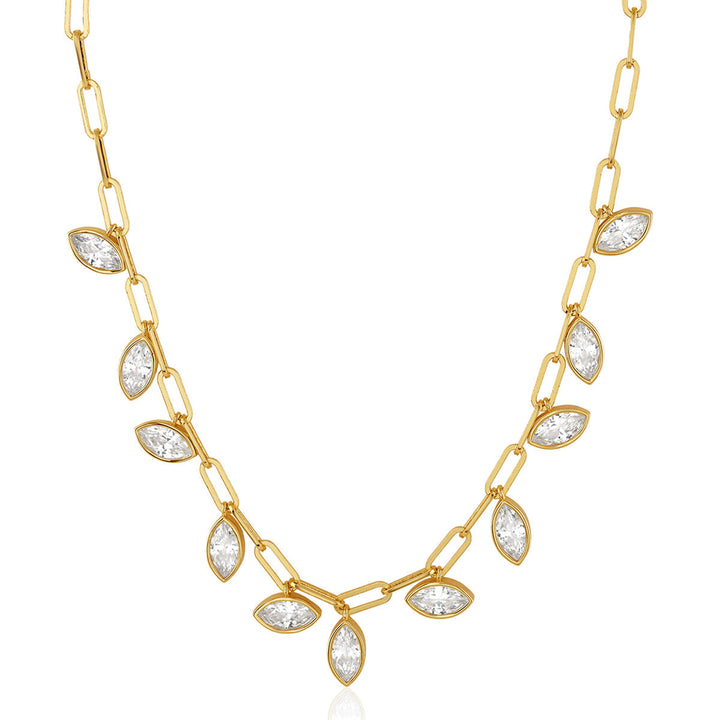 Aurelia Golden Station Necklace