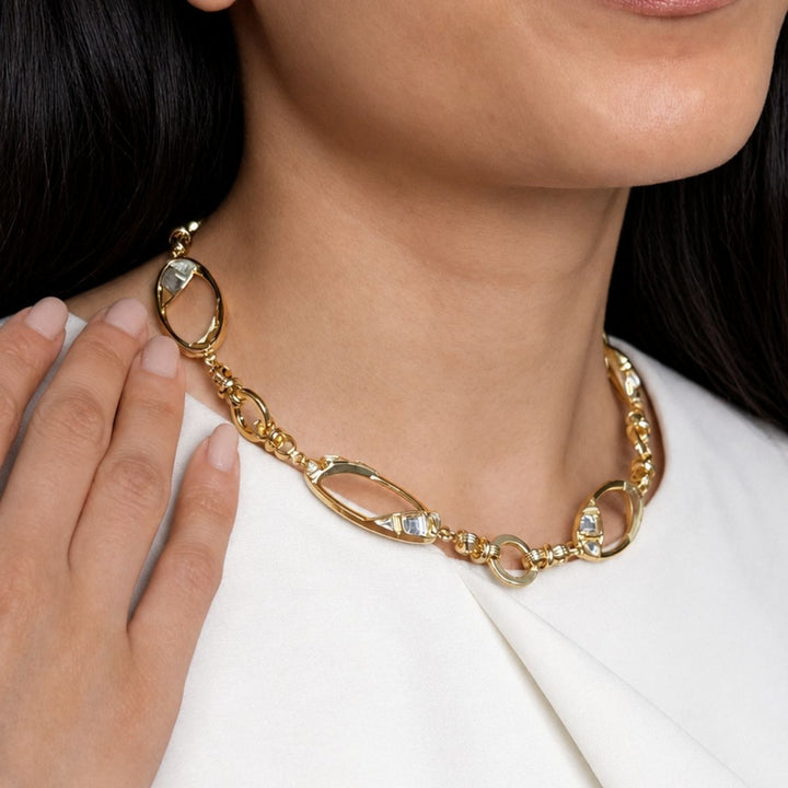 Nova Mirror Choker Necklace