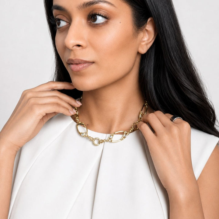 Nova Mirror Choker Necklace