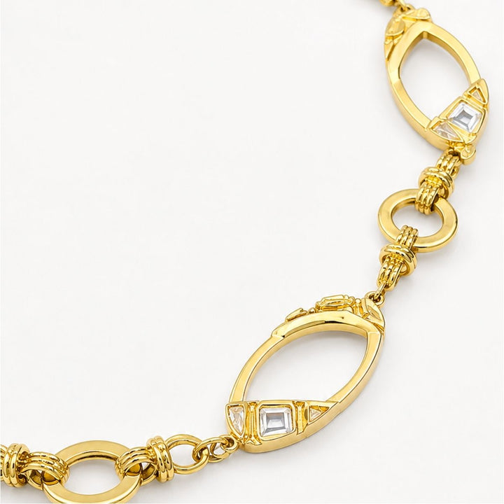 Nova Mirror Choker Necklace