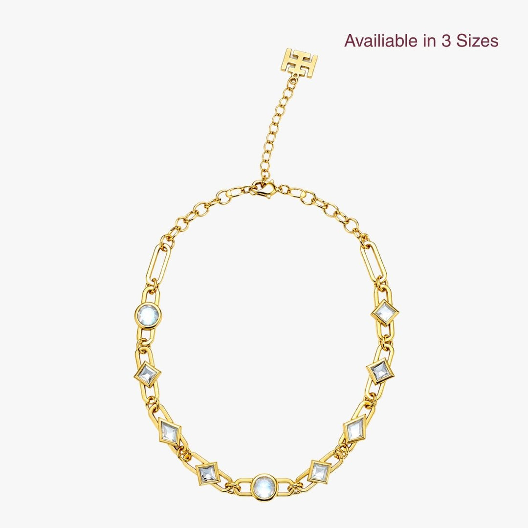 Cherie Mirror Choker Necklace
