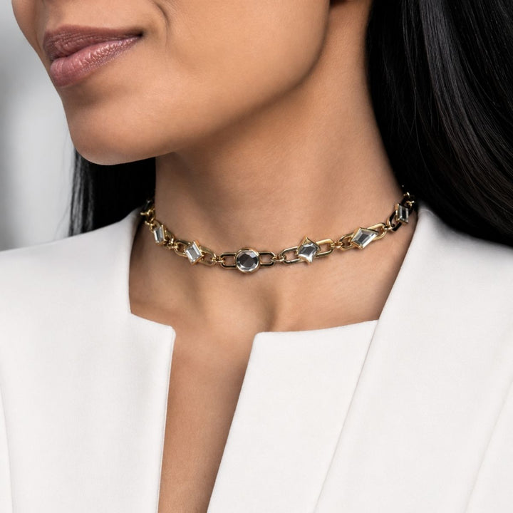 Cherie Mirror Choker Necklace