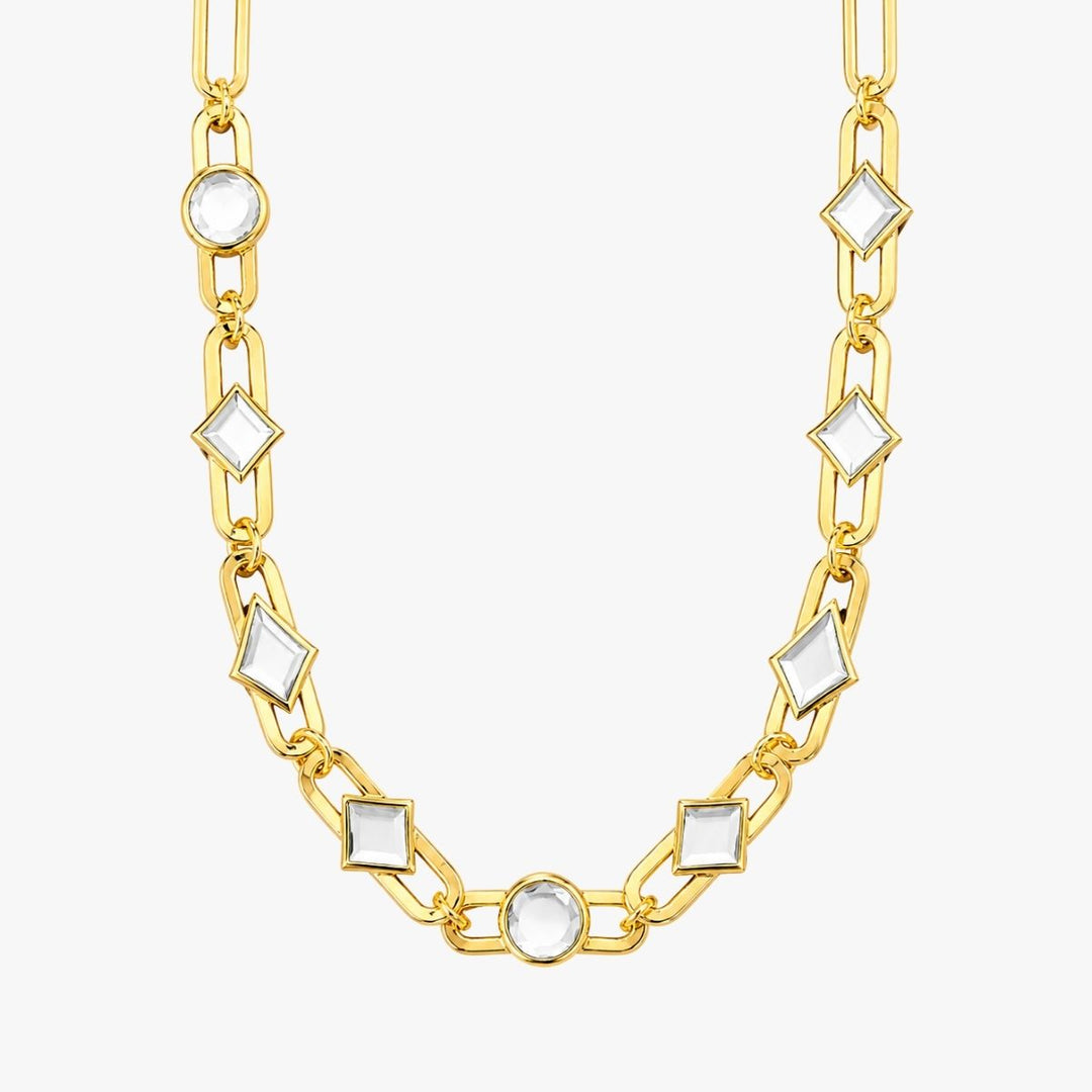 Cherie Mirror Choker Necklace
