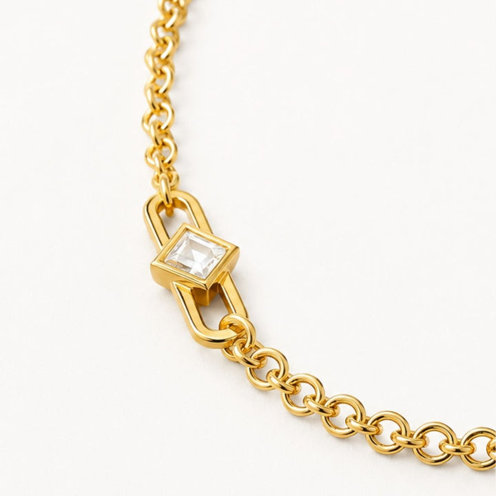 Customisable Chainmail Mirror Necklace