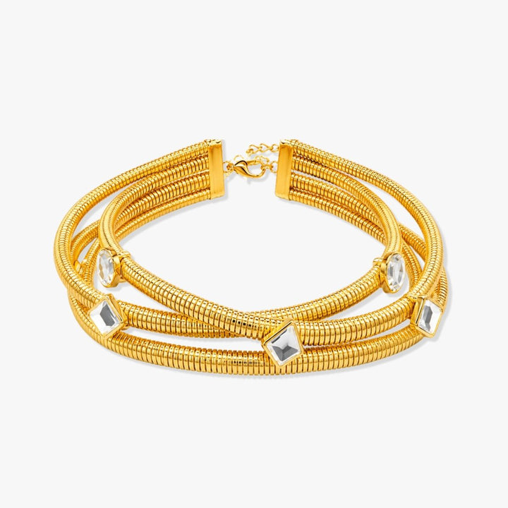Geo Statement Mirror Choker