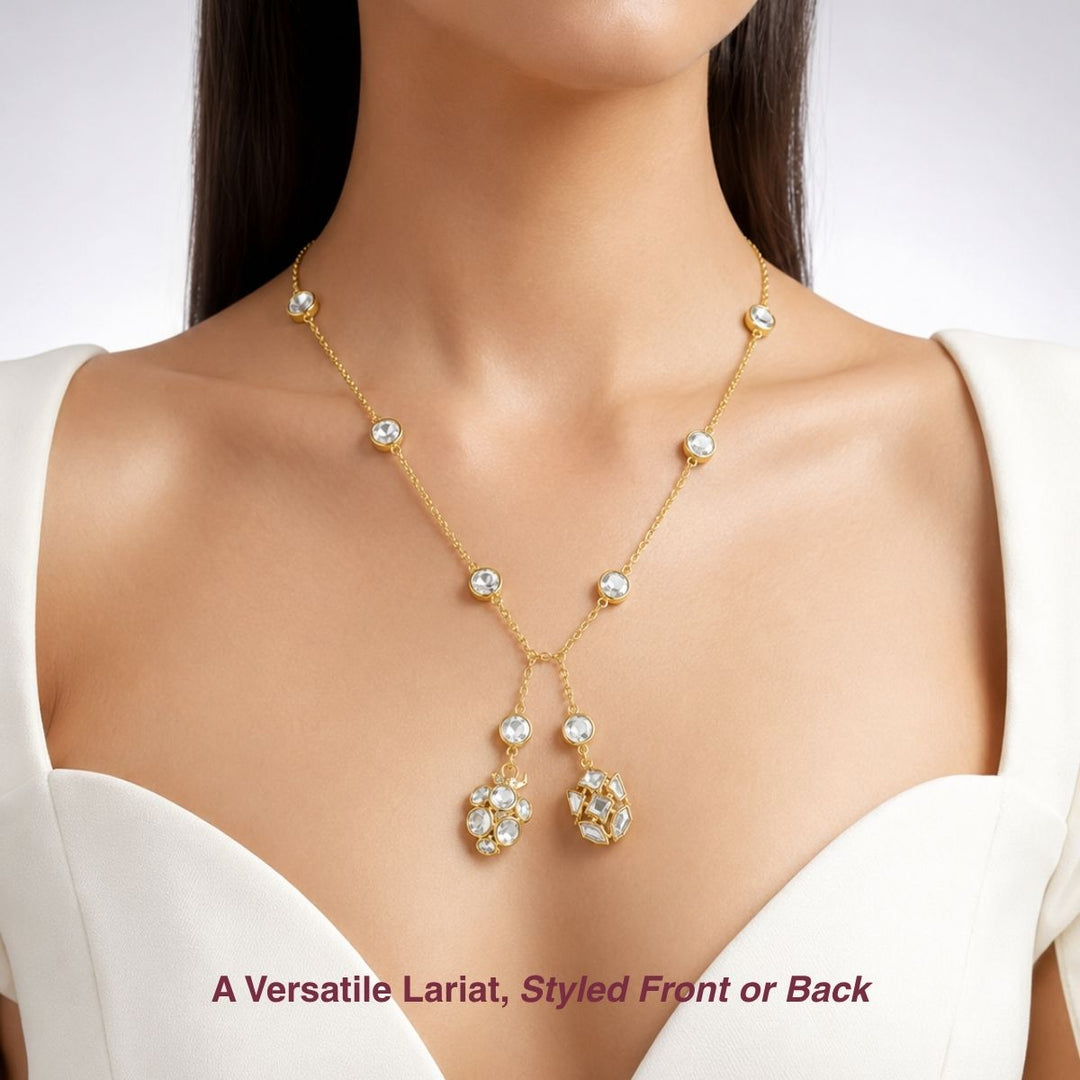 Chainmail Mirror Lariat