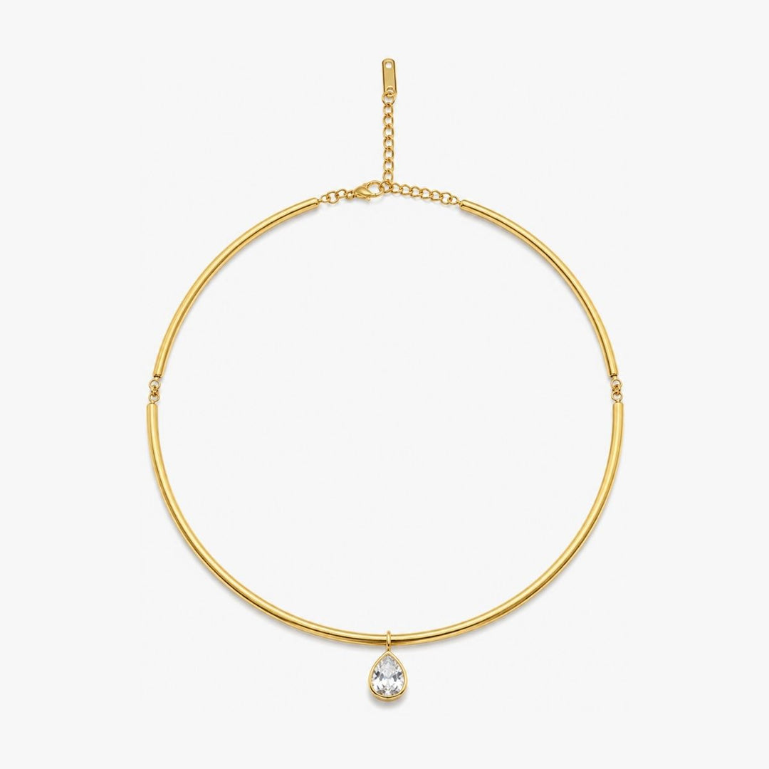 Customisable Charm Collar Necklace