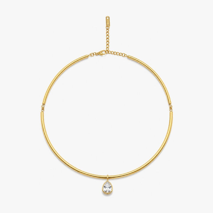 Customisable Charm Collar Necklace