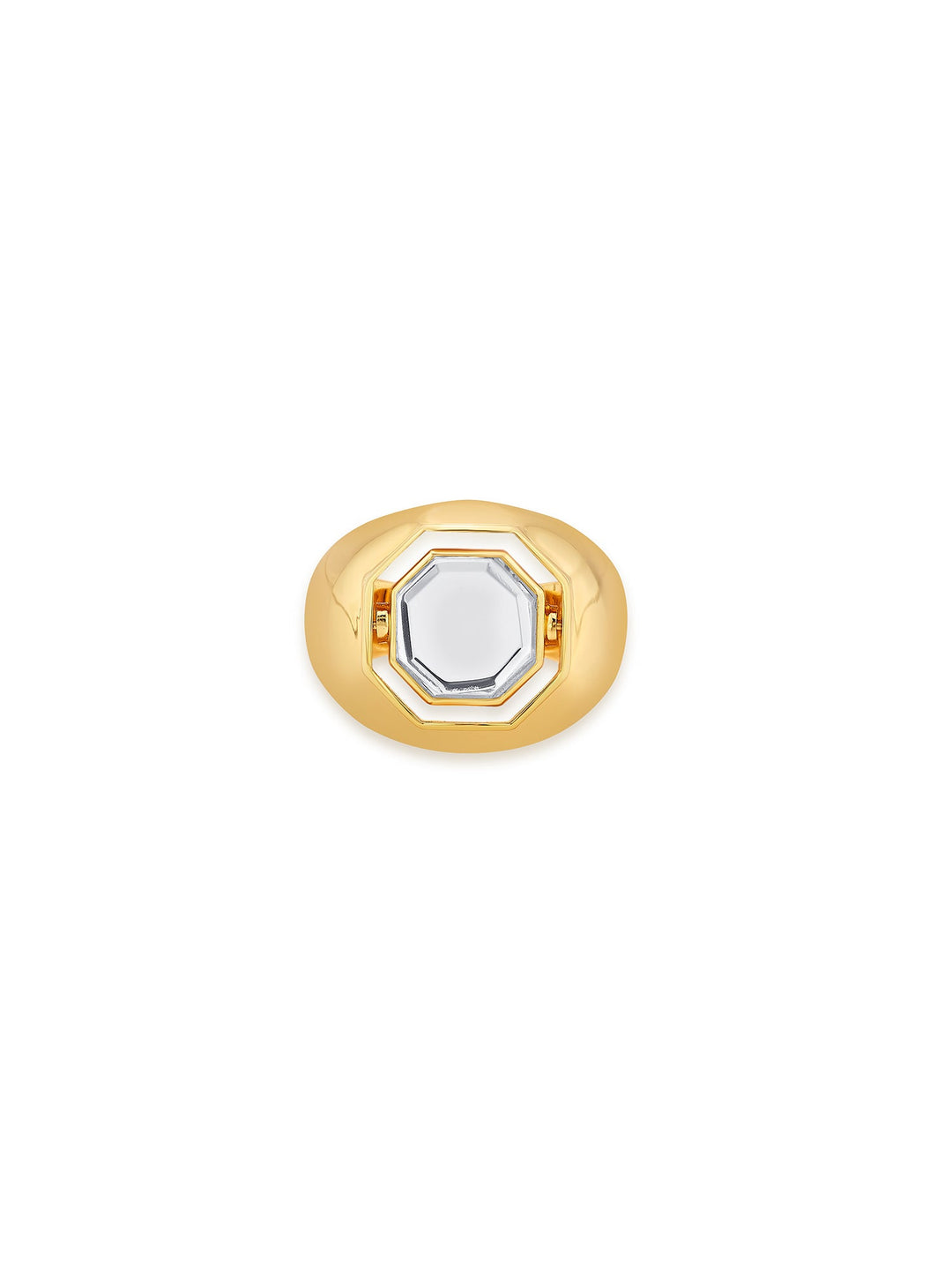 Mirrors on the Move 2.0 Hexagonal   Solo Ring