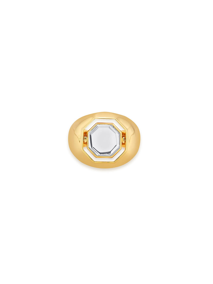 Mirrors on the Move 2.0 Hexagonal   Solo Ring