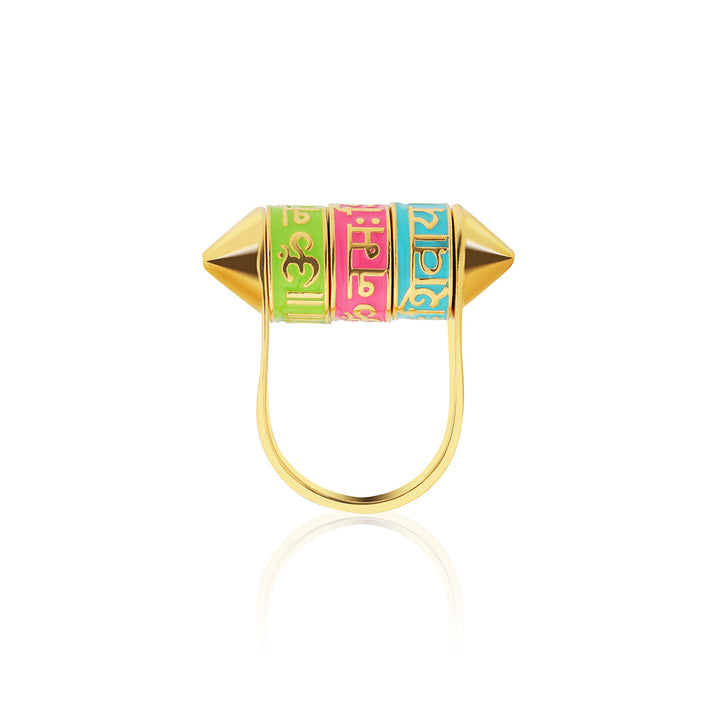 Prayer Wheel Ring