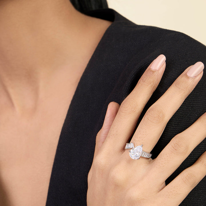 Luxe Solitaire Promise Ring