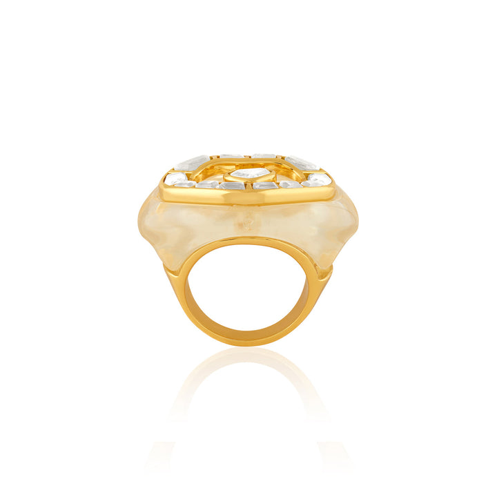 Love Mirrors Bombe Ring