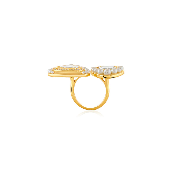 Noori Two Finger Ring