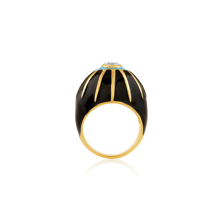 Black Eye Statement Ring