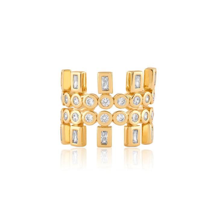 Summer Crystal Statement Ring